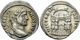 DIOCLETIAN (284-305). Argenteus. Ticinum.