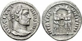 DIOCLETIAN (284-305). Argenteus. Siscia.