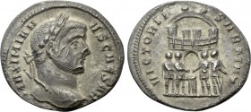 GALERIUS (Caesar, 293-305). Argenteus. Ticinum.