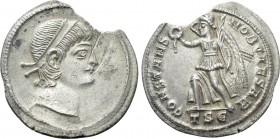 CONSTANS (Caesar, 333-337). Siliqua. Thessalonica.