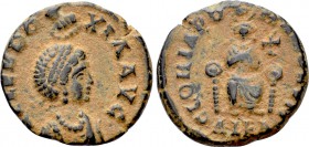 AELIA EUDOXIA (Augusta, 400-404). Ae. Alexandria.