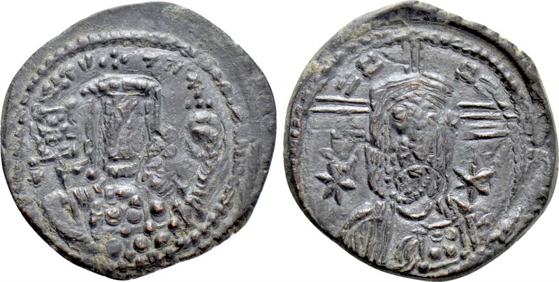 MICHAEL VII DUCAS (1071-1078). Follis. Likely contemporary imitation of Constant...