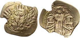 ANDRONICUS II with ANDRONICUS III (1282-1328). GOLD Hyperpyron. Constantinople.