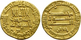 ISLAMIC. 'Abbasid Caliphate. Time of al-Rashid (AH 170-193 / 786-809 AD). GOLD Dinar. Dated AH 183 (799 AD).