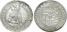 AUSTRIA. Holy Roman Empire. Ferdinand (Archduke, 1564-1595). Guldentaler zu 60 Kreuzer (1570). Hall.