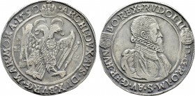 AUSTRIA. Holy Roman Empire. Rudolf II (1576-1612). Reichstaler (1590-KB). Kremnitz.