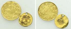 2 Ottoman Gold Coins.