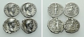 4 Denari of Aelius Caesar.