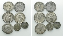 7 Late Roman Coins.
