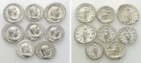 8 Coins of Maximinus Thrax and Gordianus III.