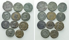11 Coins of Constantius II and Constantinus II; Including Rare Types.
