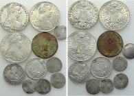 11 Austrian Coins.