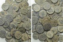 Circa 60 Late Roman Coins.