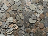 Circa 135 Late Roman Coins.