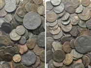 Circa 135 Late Roman Coins.