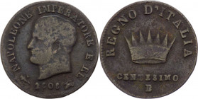 Bologna - Napoleone I Re d'Italia (1805-1814) - 1 Centesimo 1808 - Gig.234 - Cu - gr.2,05

qBB

SPEDIZIONE SOLO IN ITALIA - SHIPPING ONLY IN ITALY