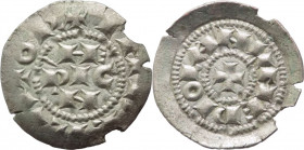 Milano - Enrico II di Sassonia (1004-1024) - Denaro scodellato - MIR 44 - Ag gr. 1,21

qFDC

SPEDIZIONE SOLO IN ITALIA - SHIPPING ONLY IN ITALY