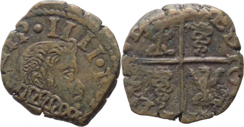 Milano - Filippo IV (1621-1665) - Quattrino - MIR 376/1 - Ae - gr.2,27

BB+
...