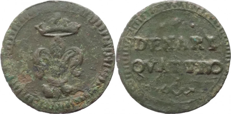 Modena - Ercole III d'Este (1780-1796) - 1 Quattrino o Denari Quattro - MIR 868 ...