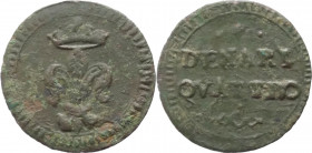 Modena - Ercole III d'Este (1780-1796) - 1 Quattrino o Denari Quattro - MIR 868 Var.I - Cu - gr.0,85

BB 

SPEDIZIONE SOLO IN ITALIA - SHIPPING ON...