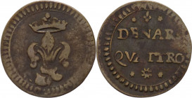 Modena - Ercole III d'Este (1780-1796) -1 Quattrino o Denari Quattro - MIR 868 Var.II - Cu - gr.0,73

MB 

SPEDIZIONE SOLO IN ITALIA - SHIPPING ON...