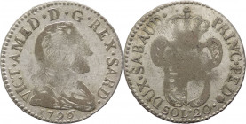 Regno di Sardegna - Vittorio Amedeo III (1773-1796) - 20 Soldi 1796 - MIR 990c - Mi - gr.5,10 - NON COMUNE (NC)

BB 

SPEDIZIONE SOLO IN ITALIA - ...