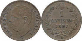 Regno d'Italia - Umberto I (1878-1900) - 1 Centesimo 1897 - Pagani 627- Cu - Alta conservazione - RARA (R) 

qSPL

SPEDIZIONE SOLO IN ITALIA - SHI...