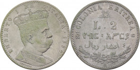 Colonie italiane- Eritrea - Umberto I (1878-1900) - 2 Lire o 4/10 di Tallero 1890 - Gig. 3 - Ag - NON COMUNE (NC)

qSPL

SPEDIZIONE SOLO IN ITALIA...