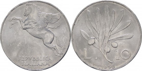 Repubblica Italiana (dal 1946) - Monetazione in Lire (1946-2001) - 10 Lire 1950 "Ulivo" - Gig.233 - It

qFDC

SPEDIZIONE IN TUTTO IL MONDO - WORLD...