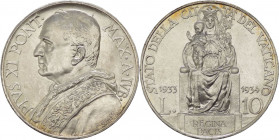Città del Vaticano - Pio XI, Ratti (1922-1939) - 10 lire 1933-34 "Giubileo" - Gig#15 - Ag

mSPL

SPEDIZIONE SOLO IN ITALIA - SHIPPING ONLY IN ITAL...