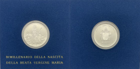 Ciità del Vaticano - Giovanni Paolo II, Wojtila (1978-2005) - 500 Lire 1984 - Bimillenario della Nascita della Beata Vergine Maria. - Ag.

FS

SPE...