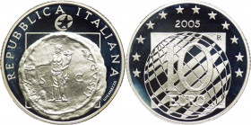 Repubblica Italiana (dal 1946) - Monetazione in euro (dal 2001) - Moneta Celebrativa da 10 euro 2003 - Pace e Libertà in europa - Versione Fondo Specc...