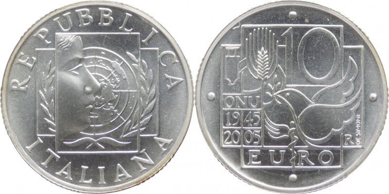 Repubblica Italiana (dal 1946) - Monetazione in euro (dal 2001) - Moneta Celebra...