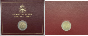 Ciità del Vaticano - Giovanni Paolo II, Wojtila (1978-2005) - Moneta Commemorativa da 2 euro 2004 - 75° anno dell'Istituzione dello Stato della Città ...