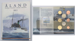 Finlandia - Repubblica (dal 1917) serie 2011 - emessa per le isole Aland, arcipelago della Finlandia composto da più di 6.500 tra isole e scogli all'i...