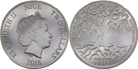 Niue - Elisabetta II (dal 1952) - 2 Dollari (1 Oncia) 2018 "Albero della Vita" - Ag proof - In capsula

FS 

SPEDIZIONE IN TUTTO IL MONDO - WORLDW...