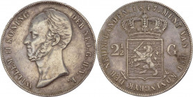 Olanda - Guglielmo II (1840-1849) - 2,5 Gulden 1847 - KM#69 - Ag 

BB

SPEDIZIONE SOLO IN ITALIA - SHIPPING ONLY IN ITALY