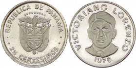 Panama - Repubblica (dal 1903) - 2,5 cent 1976 "Victoriano Lorenzo" - KM# 34 - Cu/Ni

FDC

SPEDIZIONE IN TUTTO IL MONDO - WORLDWIDE SHIPPING
