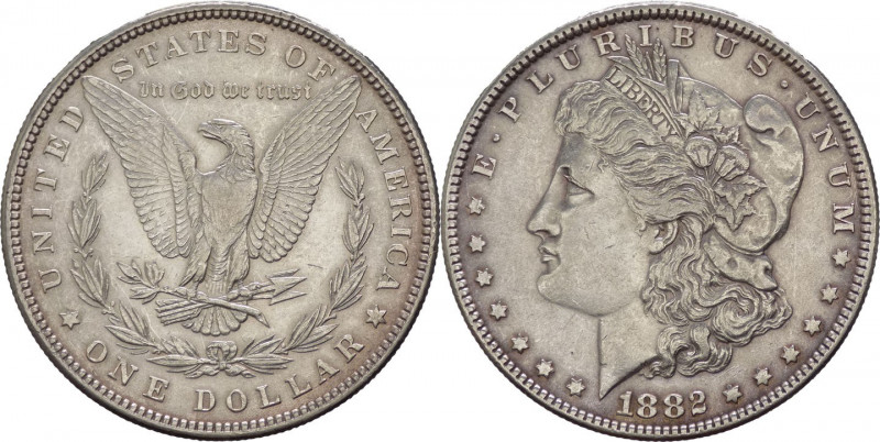 Stati Uniti d'America (dal 1776) - 1 Dollaro "Morgan" 1882 - Zecca di Philadelph...