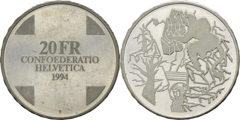 Svizzera - 20 Franchi 1994 - Il ponte del diavolo - KM# 74 - Ag

FS

SPEDIZI...