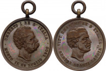 Italia - medaglia per l'elezione di Vittorio Emanuele III (1900-1943) - Ae 

FDC

SPEDIZIONE SOLO IN ITALIA - SHIPPING ONLY IN ITALY