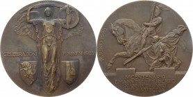 Medaglia - Vittorio Emanuele III (1900-1943) Celebrazioni Torinesi 1928 - IV°Centenario nascita di Emanuele Filiberto - Ae - gr.53,43 - Ø mm50

mSPL...