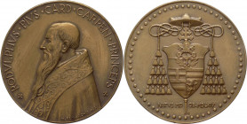 Medaglia - emessa in onore del cardinale e arcivesco Rodolfo Pio di Carpi (1500-1564) - 1963 - Opus Demarchis - Ae - gr.24,47 - Ø mm45

FDC

SPEDI...