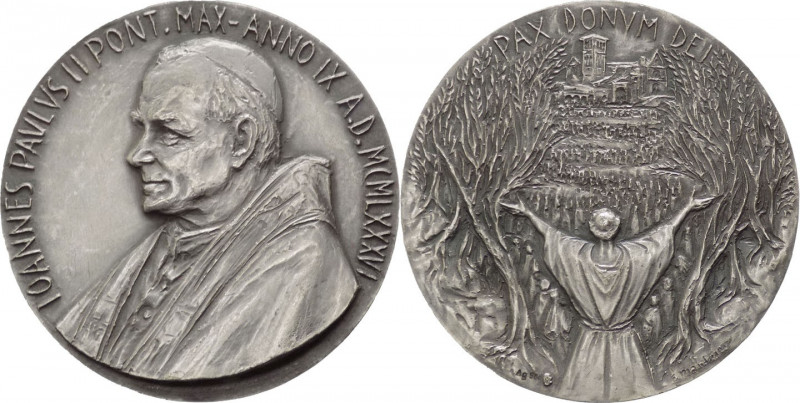 Italia - Giovanni Paolo II, Wojtila (1978-2005) - Medaglia annuale Anno IX - Opu...