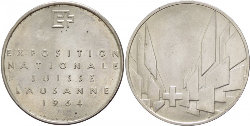 Svizzera - Esposizione Nazionale Lausanne 1964 - 32 mm;14,83 gr - Ag

SPL

S...