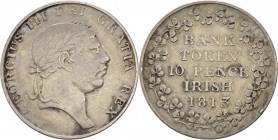 Irlanda - Giorgio III (1760-1820) - 10 pence "token" 1813 - KM# Tn5 - Ag

BB 

SPEDIZIONE SOLO IN ITALIA - SHIPPING ONLY IN ITALY