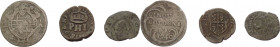 Zecche Italiane - Lotto n. 3 monete composto da: Stato Pontificio, Benedetto XIV (1740-1758) Carlino da 5 Bolognini 1740, MOLTO RARA, Ag (MB) - Milano...