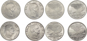 Regno d'Italia - Vittorio Emanuele III (1900-1943) - lotto di 4 monete da 50 centesimi - 1939;1940;1940;1941 - Ac

med.qFDC

SPEDIZIONE SOLO IN IT...