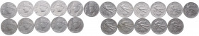 Regno d'Italia - Vittorio Emanuele III (1900-1943) - lotto di 11 monete da 20 centesimi "Libertà Librata" anni vari - Ni

med.mBB 

SPEDIZIONE SOL...
