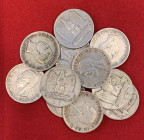 Regno d'Italia - Vittorio Emanuele III (1900-1943) Lotto di 11 esemplari da 5 lire "Aquilotto" 1929 * (una rosetta) - Ag

med.BB 

SPEDIZIONE SOLO...